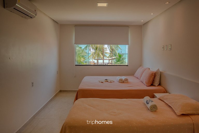 Large Beachfront House in Condo, Maragogi, Alagoas