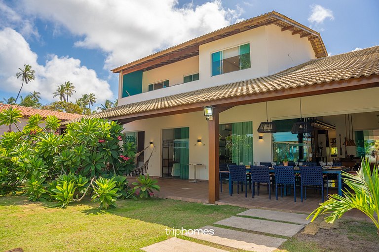 Large Beachfront House in Condo, Maragogi, Alagoas