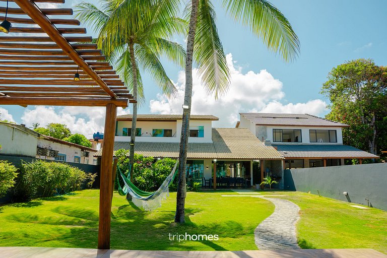 Casa de Luxo Pé na Areia em Cond. Maragogi/AL