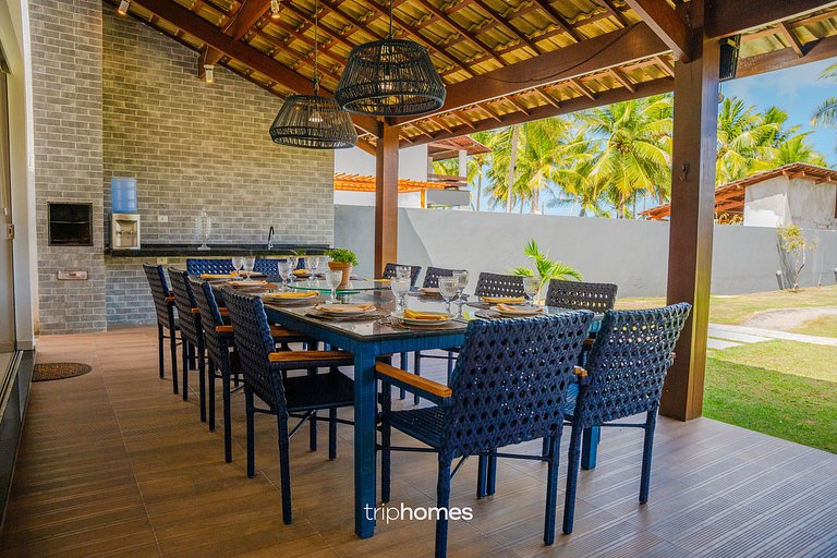 Large Beachfront House in Condo, Maragogi, Alagoas