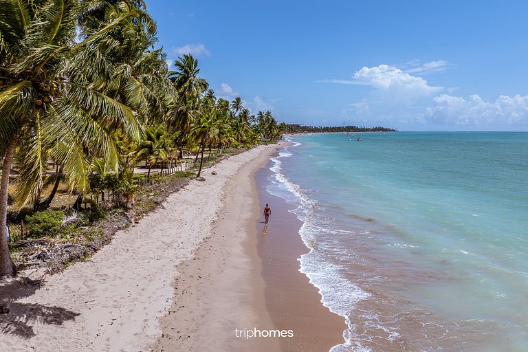 Large Beachfront House in Condo, Maragogi, Alagoas