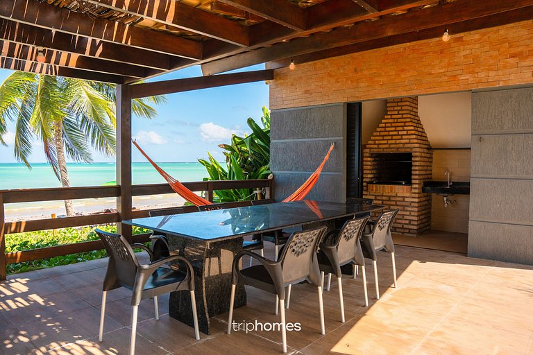 Large Beachfront House in Condo, Maragogi, Alagoas