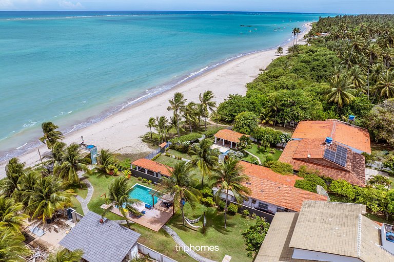 Large Beachfront House in Condo, Maragogi, Alagoas