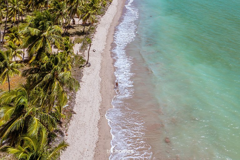 Casa de Luxo Pé na Areia em Cond. Maragogi/AL