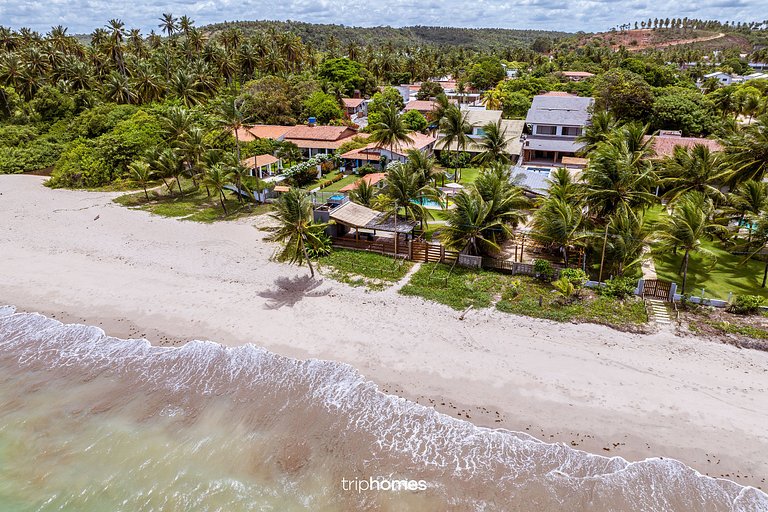 Casa de Luxo Pé na Areia em Cond. Maragogi/AL