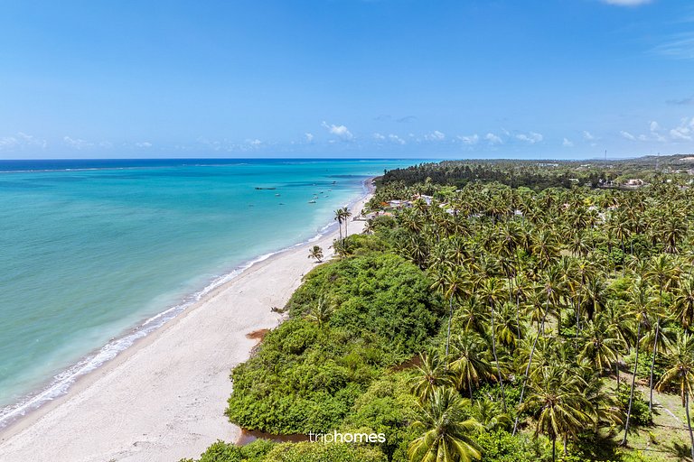 Large Beachfront House in Condo, Maragogi, Alagoas
