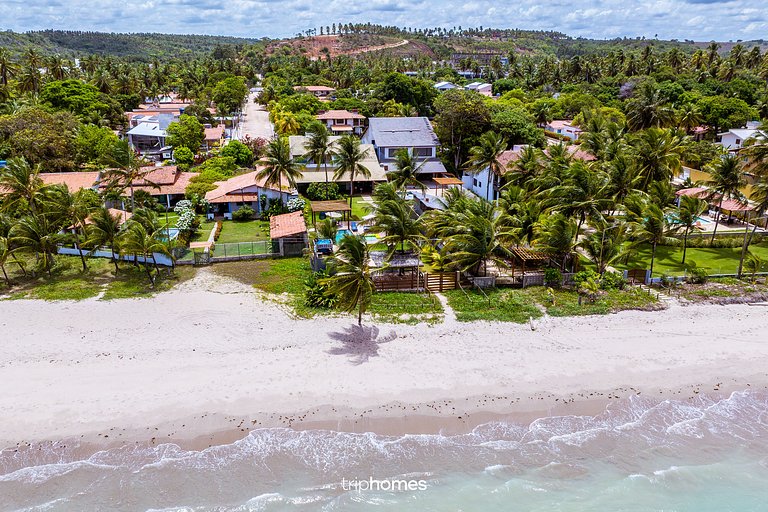 Casa de Luxo Pé na Areia em Cond. Maragogi/AL