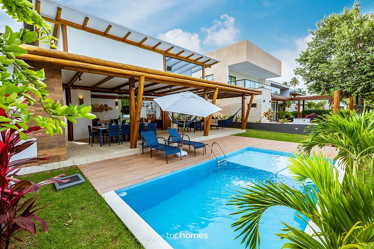 Casa de Luxo em Condomínio Beira-Mar, Maragogi/AL