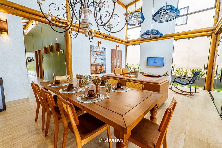 Casa de lujo condominio en la playa, Maragogi/AL