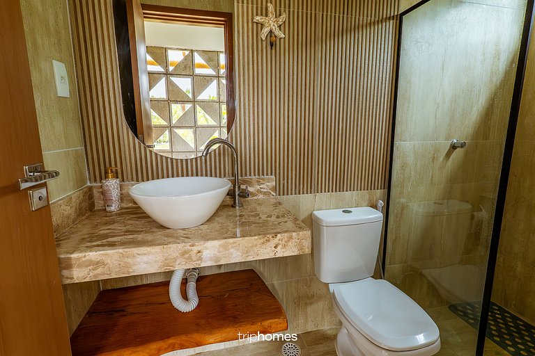 Casa de lujo condominio en la playa, Maragogi/AL