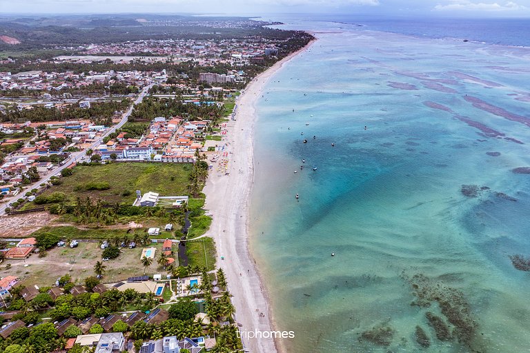 Luxury house beachfront-condominium, Maragogi/AL