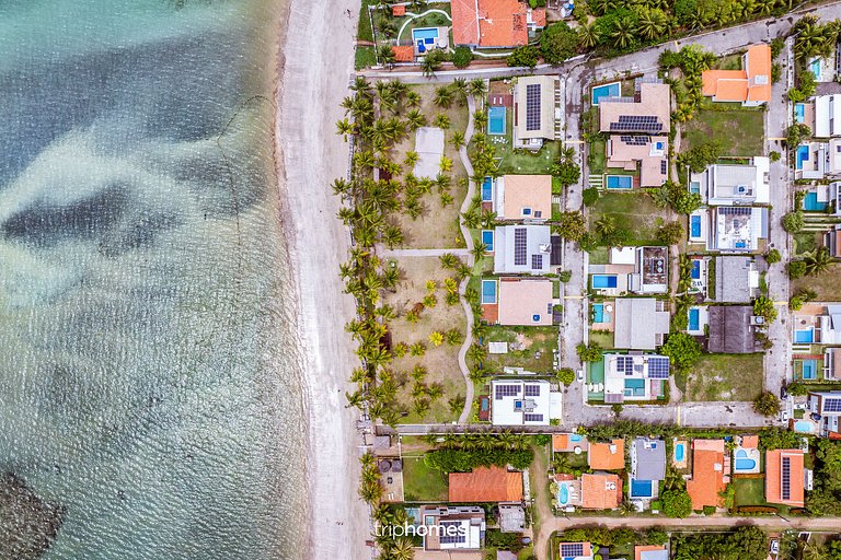 Casa de lujo condominio en la playa, Maragogi/AL