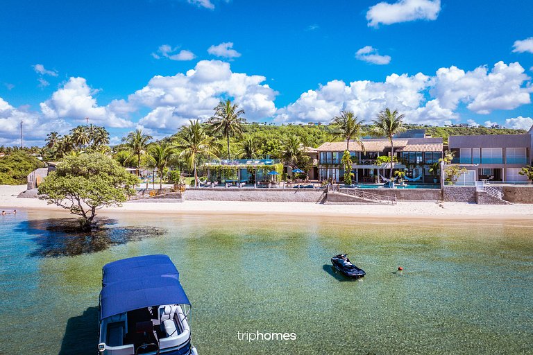 Mansão Aysu Pé na Areia, Barra de São Miguel/AL