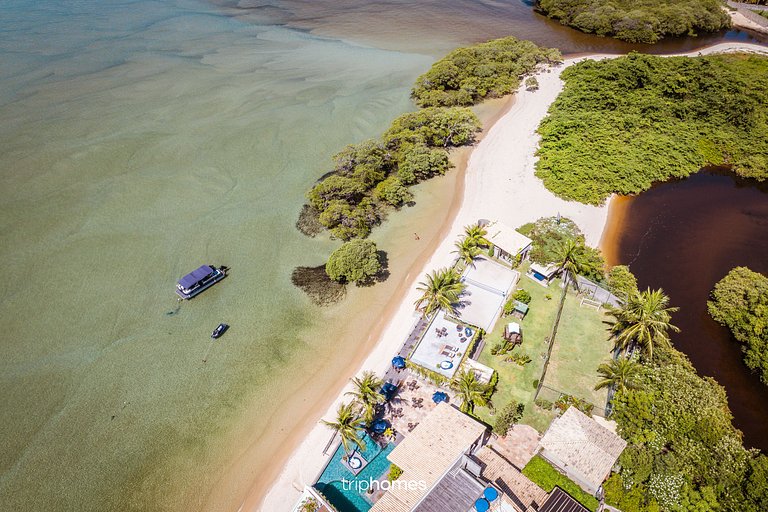 Mansão Aysu Pé na Areia, Barra de São Miguel/AL