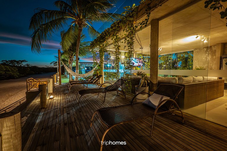 Mansão Aysu Pé na Areia, Barra de São Miguel/AL