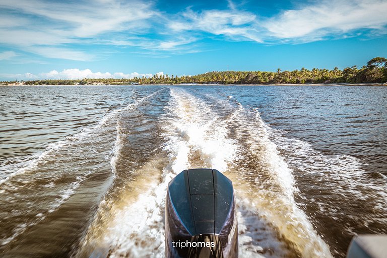 Mansão Aysu Pé na Areia, Barra de São Miguel/AL