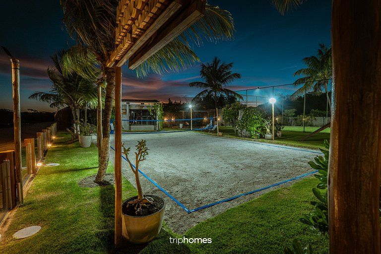 Mansão Aysu Pé na Areia, Barra de São Miguel/AL