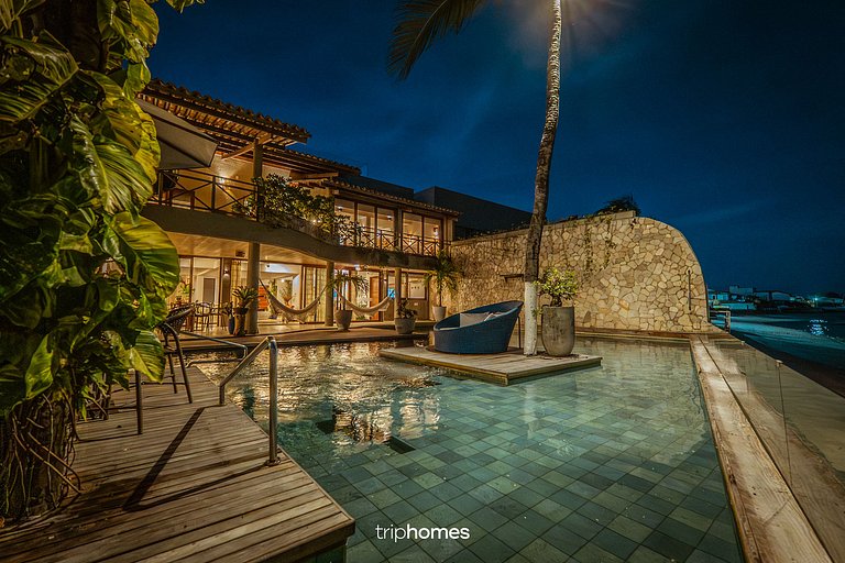 Mansão Aysu Pé na Areia, Barra de São Miguel/AL