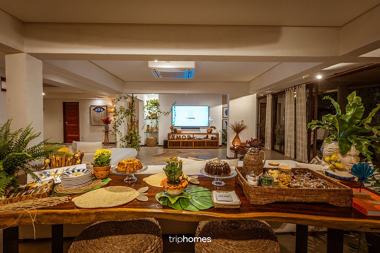 Mansão Aysu Pé na Areia, Barra de São Miguel/AL