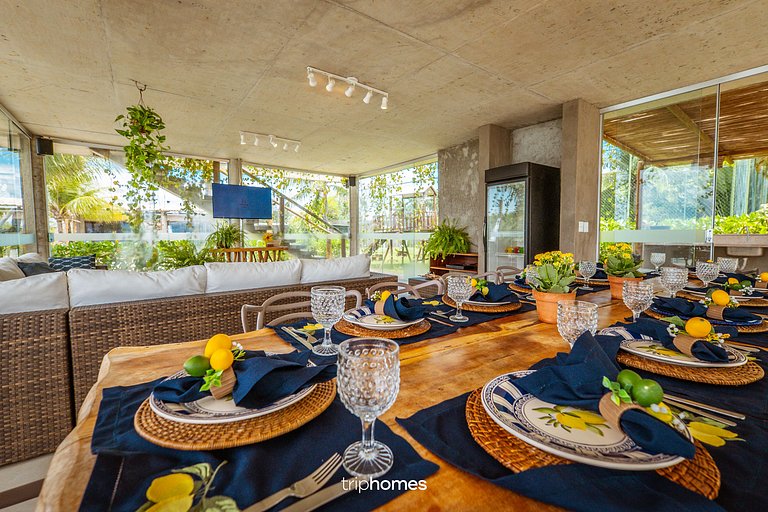 Mansão Aysu Pé na Areia, Barra de São Miguel/AL