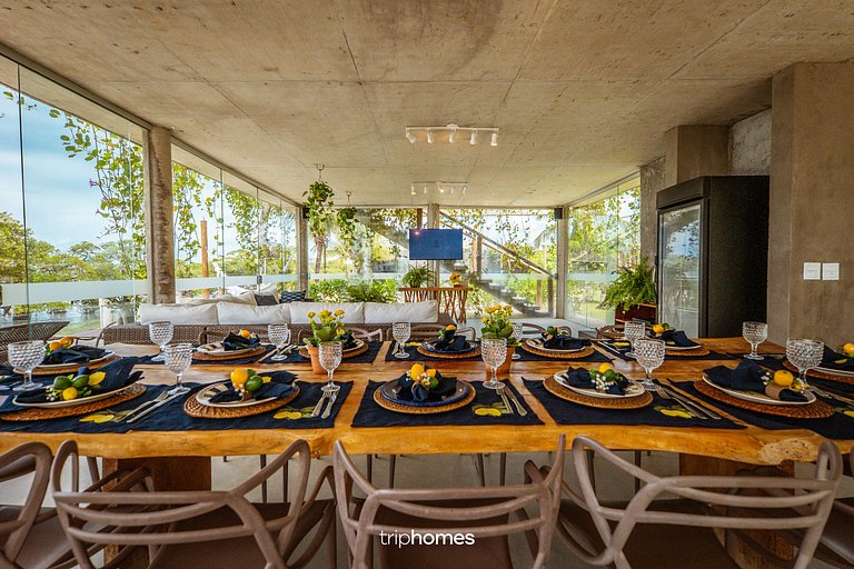 Mansão Aysu Pé na Areia, Barra de São Miguel/AL