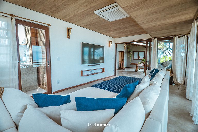 Mansão Aysu Pé na Areia, Barra de São Miguel/AL