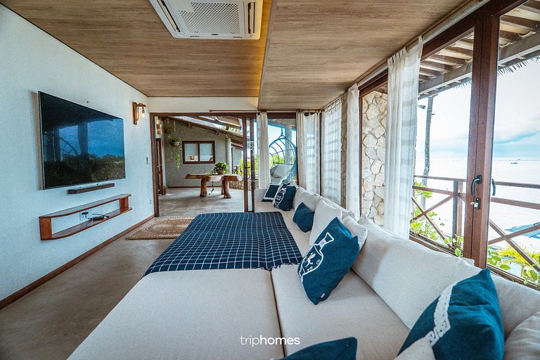 Mansão Aysu Pé na Areia, Barra de São Miguel/AL