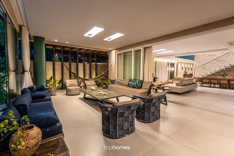 Beachfront Mansion in Serrambi, Pernambuco
