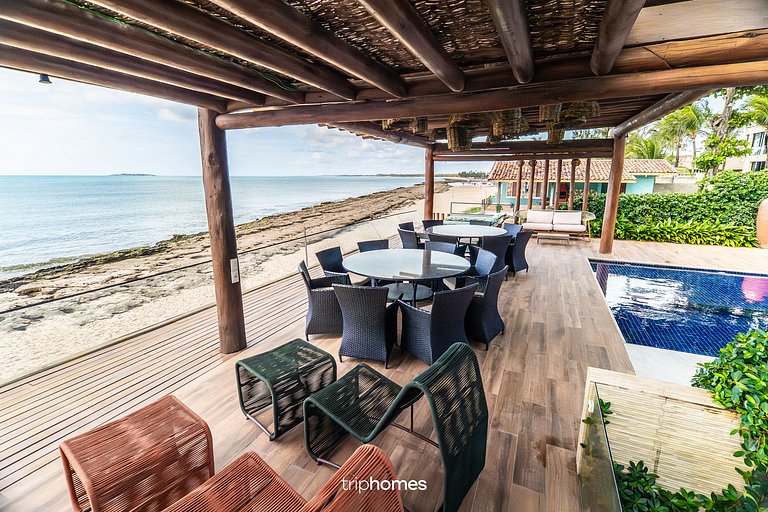 Mansão de Luxo Pé na Areia Praia de Serrambi - PE