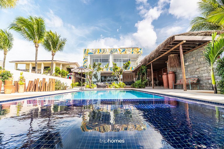 Beachfront Mansion in Serrambi, Pernambuco