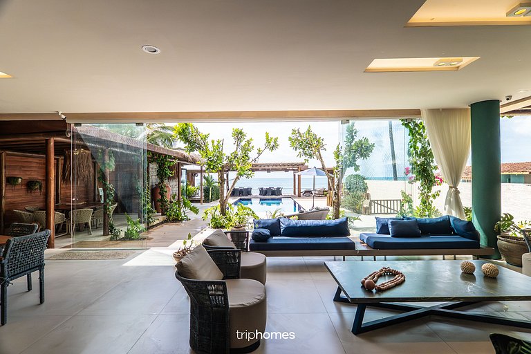 Beachfront Mansion in Serrambi, Pernambuco