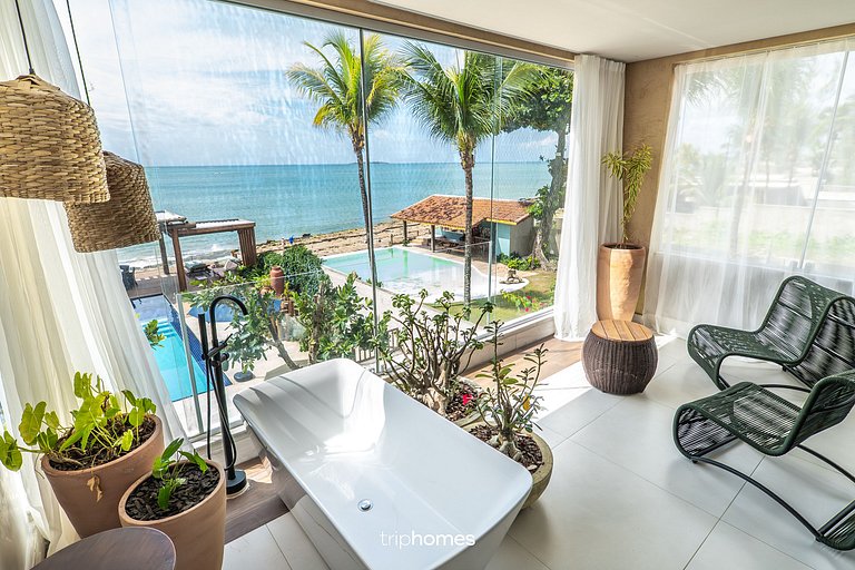 Mansão de Luxo Pé na Areia Praia de Serrambi - PE