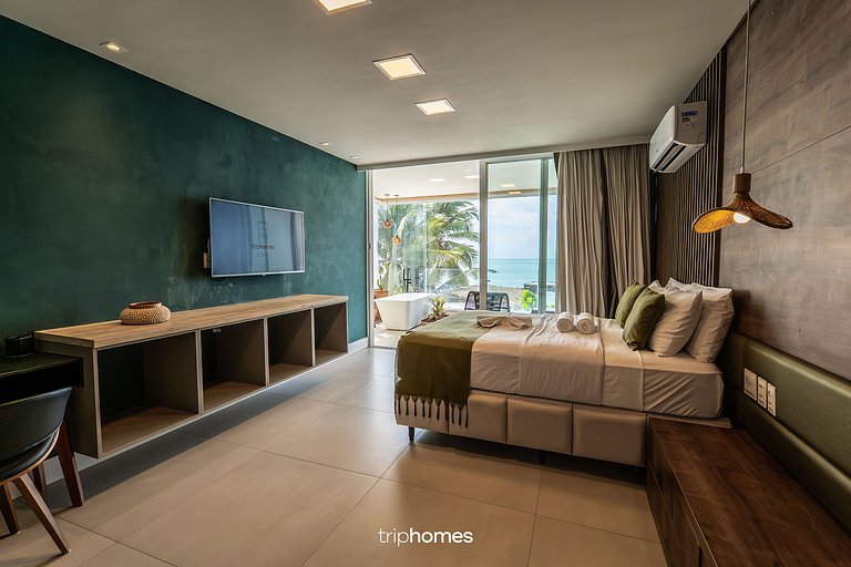 Beachfront Mansion in Serrambi, Pernambuco