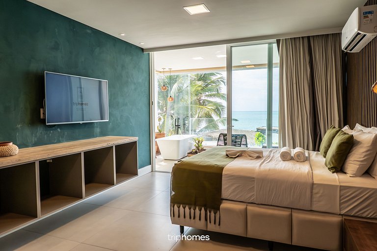 Mansão de Luxo Pé na Areia Praia de Serrambi - PE