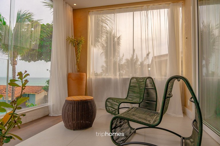 Mansão de Luxo Pé na Areia Praia de Serrambi - PE