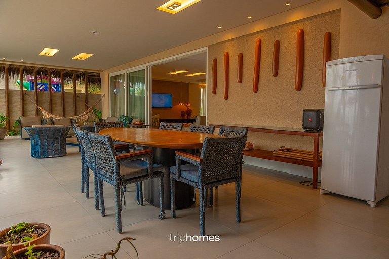 Beachfront Mansion in Serrambi, Pernambuco