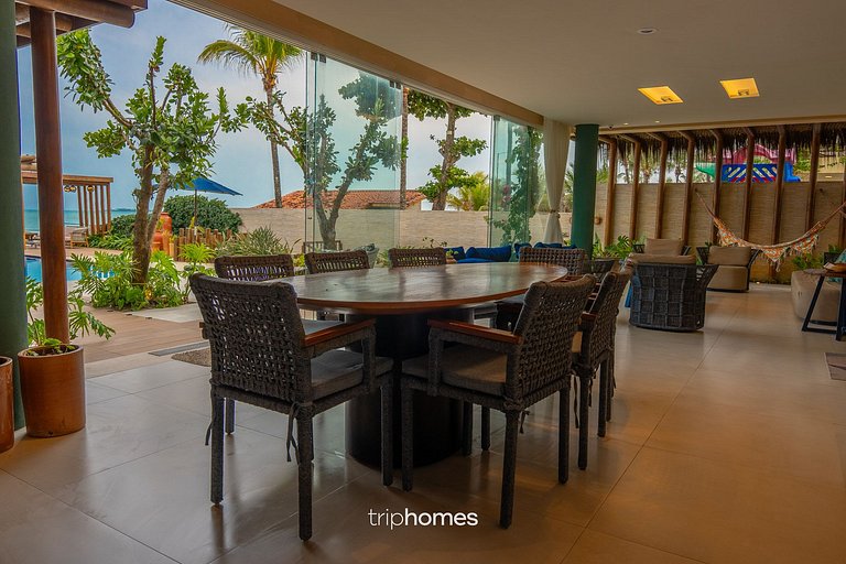 Beachfront Mansion in Serrambi, Pernambuco