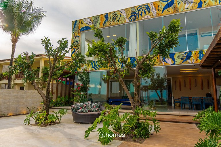 Beachfront Mansion in Serrambi, Pernambuco