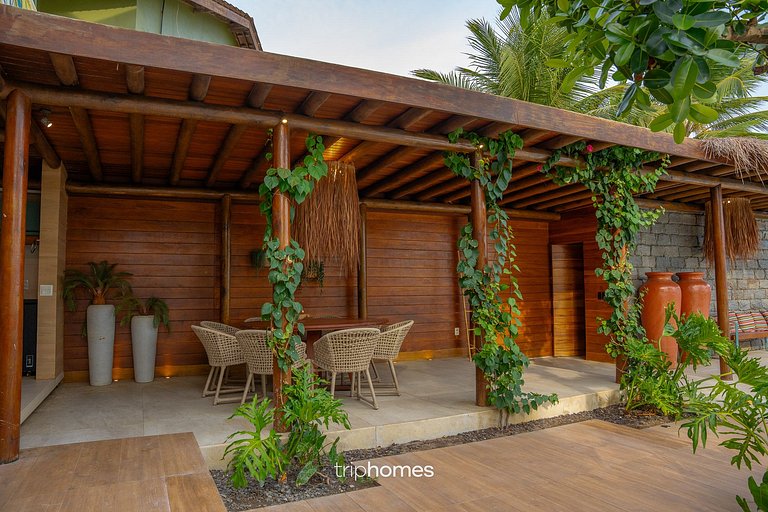 Beachfront Mansion in Serrambi, Pernambuco