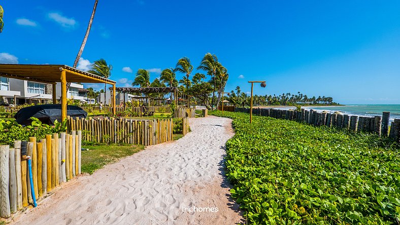 Casa de Luxo Pé na Areia, Maldivas em Milagres/AL