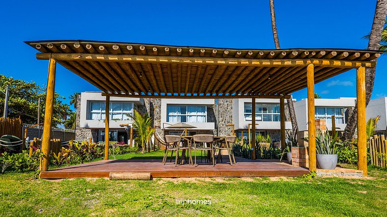 Casa de Luxo Pé na Areia, Maldivas em Milagres/AL