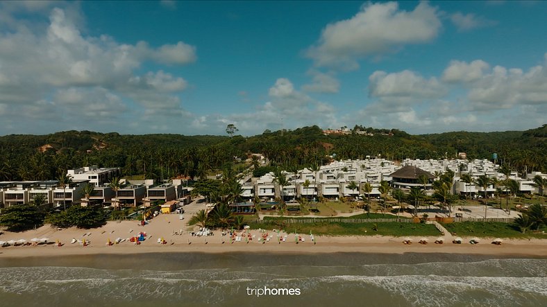 Casa de Luxo Pé na Areia, Maldivas em Milagres/AL