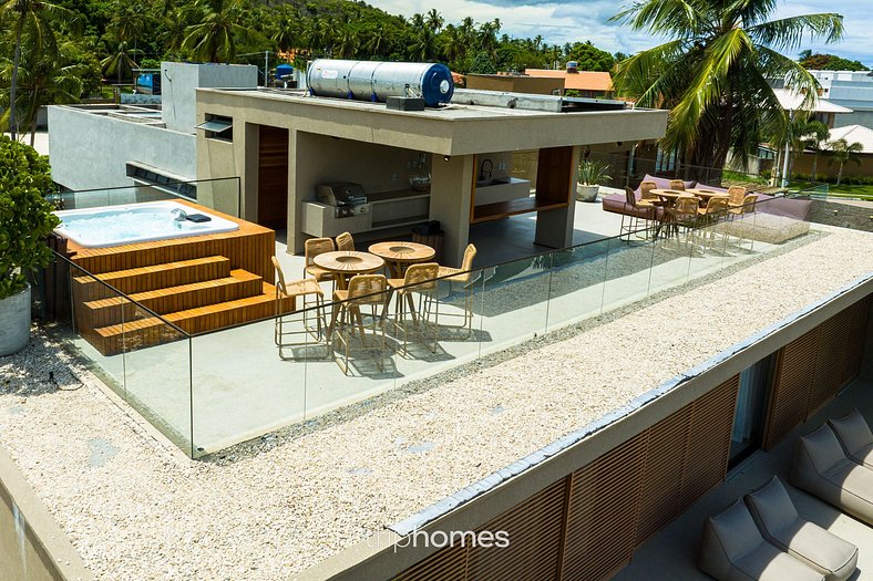 Casa en primera línea de playa