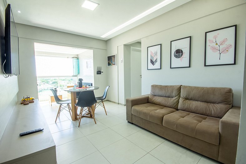 Elegant Apt. with Panoramic Sea-View - Atalaia Beach, Aracaj