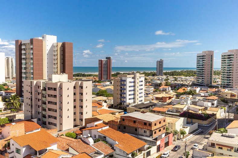 Elegante Apt. con Vista Panorámica al Mar - Playa de Atalaia