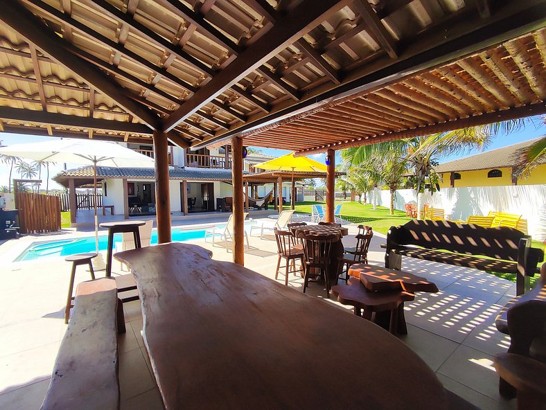 Mansión frente al mar en condominio - Sauípe, Bahía, Brasil