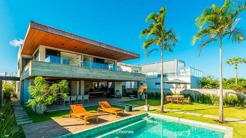 Refugio de Luxo Pé na Areia nas Piscinas Naturais