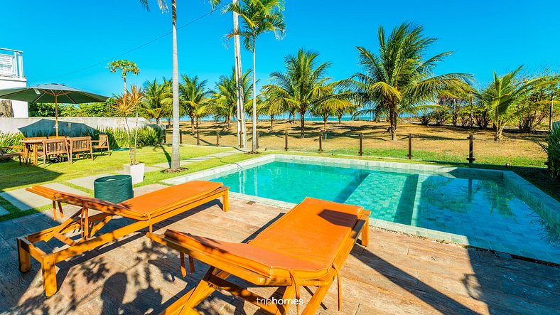 Refugio de Luxo Pé na Areia nas Piscinas Naturais